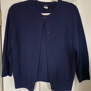 Cashmere J Crew Cardigan